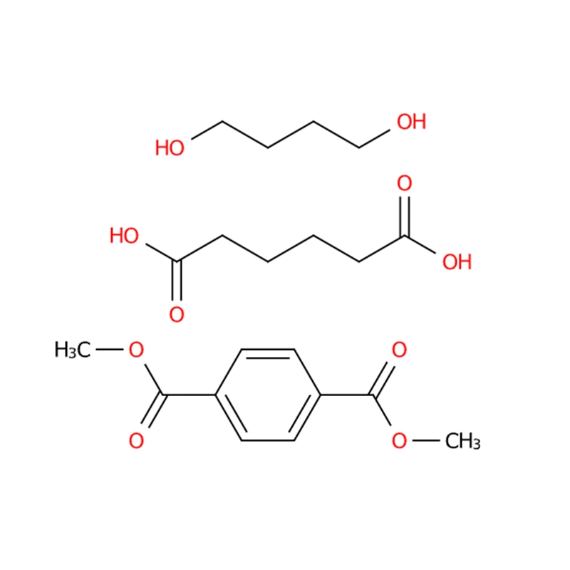 Ácido 1,4-bencenodicarboxílico, éster 1,4-dimetílico, polímero con 1,4-butanodiol y ácido hexanodioico, N.º CAS 55231-08-8
