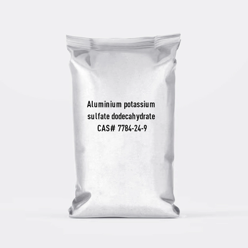Sulfato de aluminio y potasio dodecahidratado