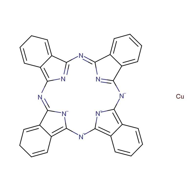 Descrição do Produto de Ftalocianina de Cobre(II) (CAS#147-14-8)