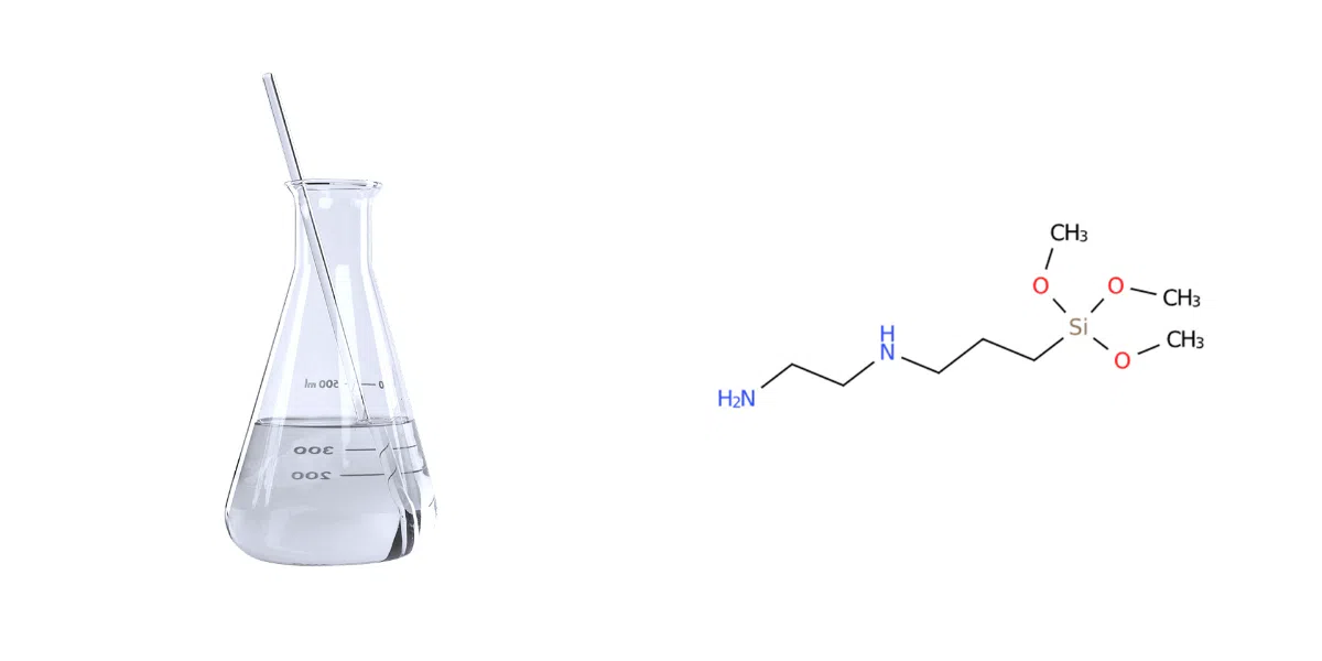 N-[3-(Trimetoxissilil)propil]etilenodiamina CAS#1760-24-3